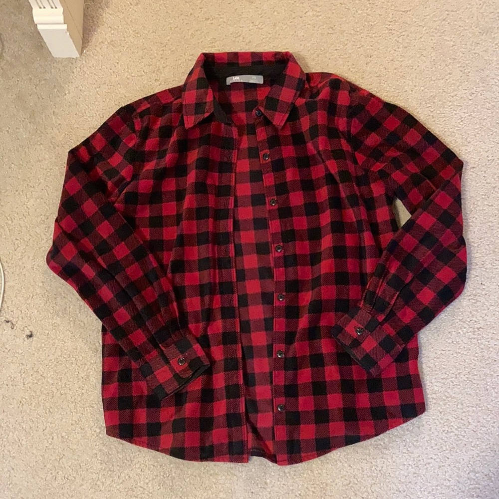Lee’s Rider’s Size M Plaid Shirt